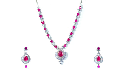 Beautiful Eternia ethnic zircon necklace Set Online