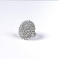 Buy Beautiful Marquila round sparkle adjustable ring 
