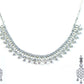 buy women Sparkler cz Necklace set Online