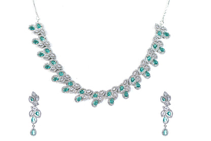 Beautiful Marquilia zircon necklace Set Online