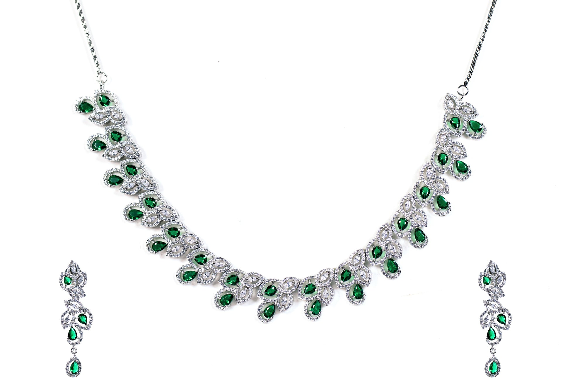 Beautiful Marquilia zircon necklace Set Online