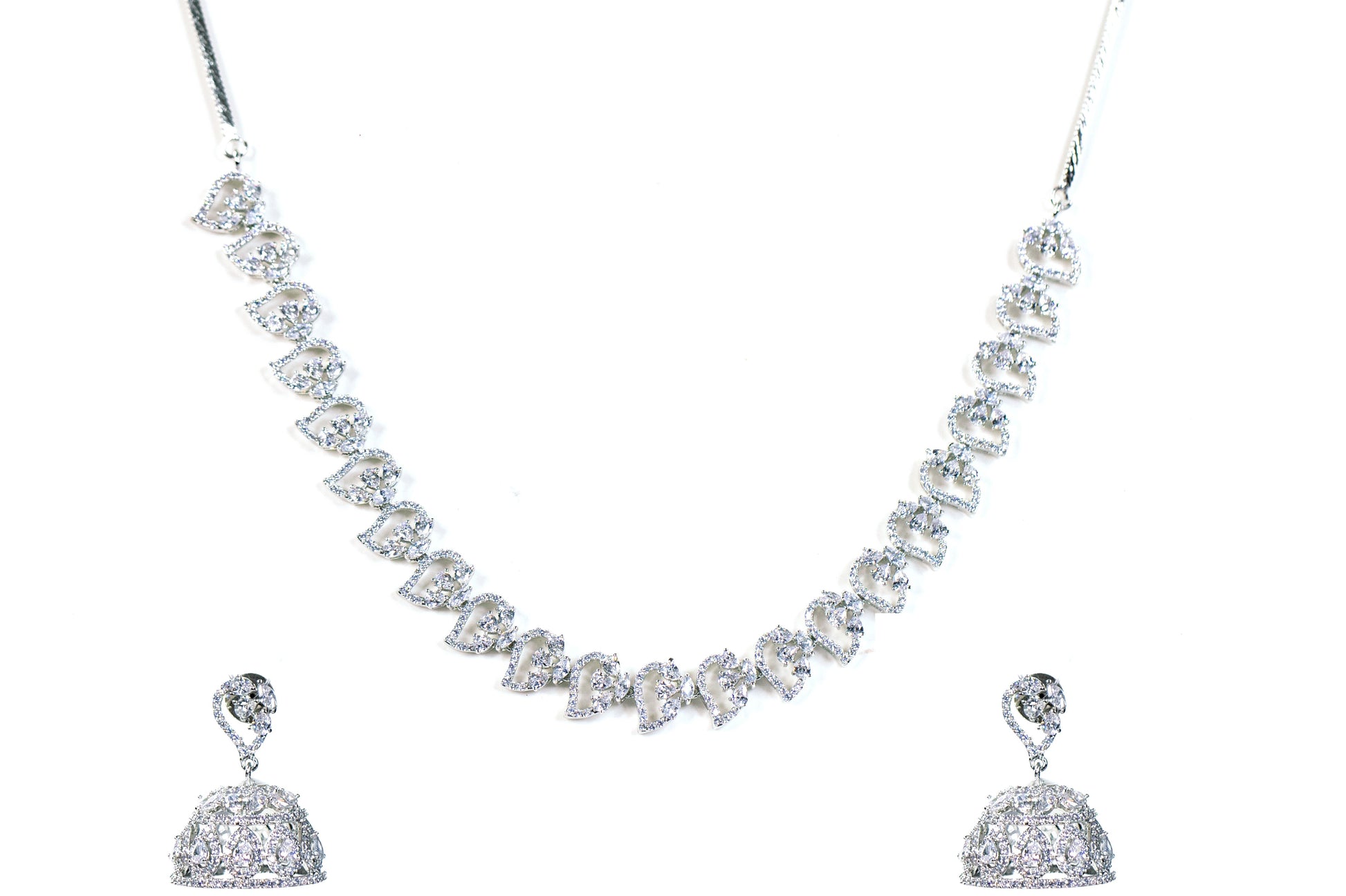 Pearto Flame Necklace set Online