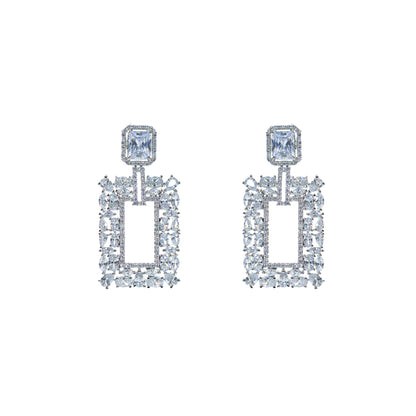 Buy crystal western dangler earring Online