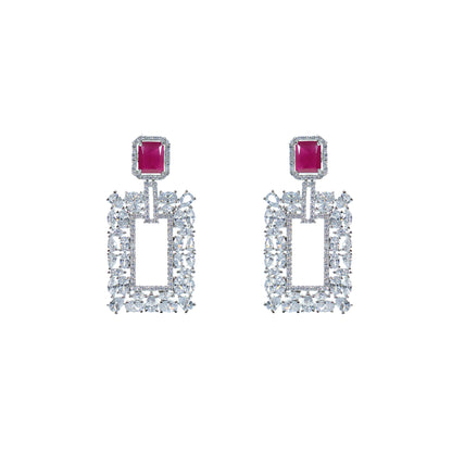 Buy crystal western dangler earring Online