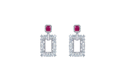 Buy crystal western dangler earring Online