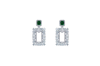 Buy crystal western dangler earring Online