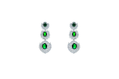 Buy Crown zircon traditional earring Online