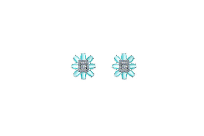 Buy Floro illusion stud earring Online