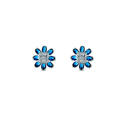 Buy Floro illusion stud earring 