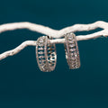 Marquila zircon loop earring