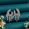 Crystal indo-western dangler earring