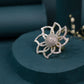 Lotus bloom zircon ring online