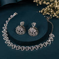 Pearto Flame Necklace set