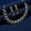 Marquilia zircon necklace set