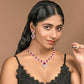 Beautiful Eternia ethnic zircon necklace Set Online
